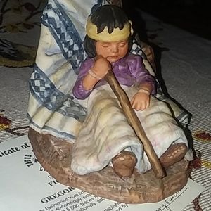 SIGNED  "SIESTA" figurine by Gregory Perillo